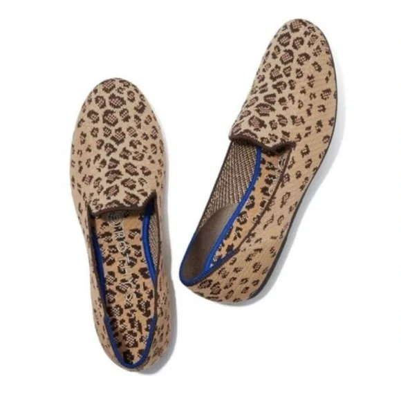 Rothy’s The Loafer in Retired Cheetah Print Sz 10 - Picture 1 of 9